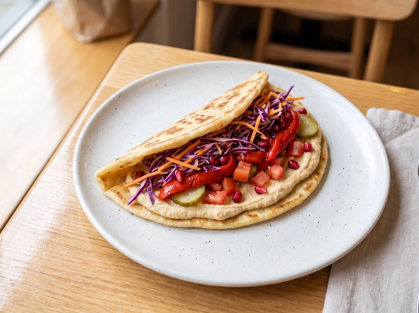 Houmous Flatbread