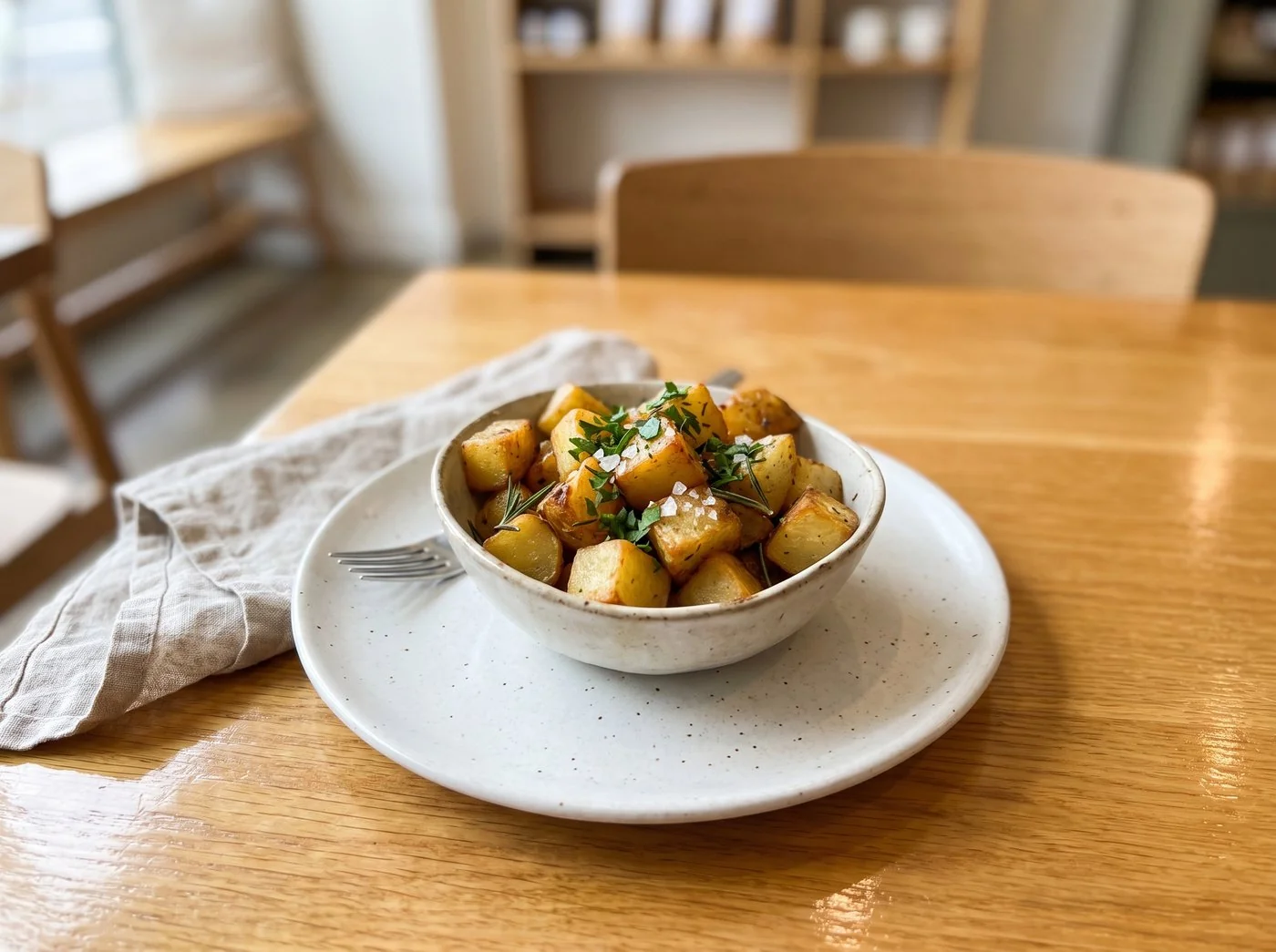 Seasoned Potato Cubes